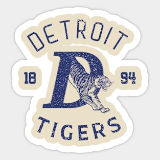 Vintage Detroit tigers Sticker